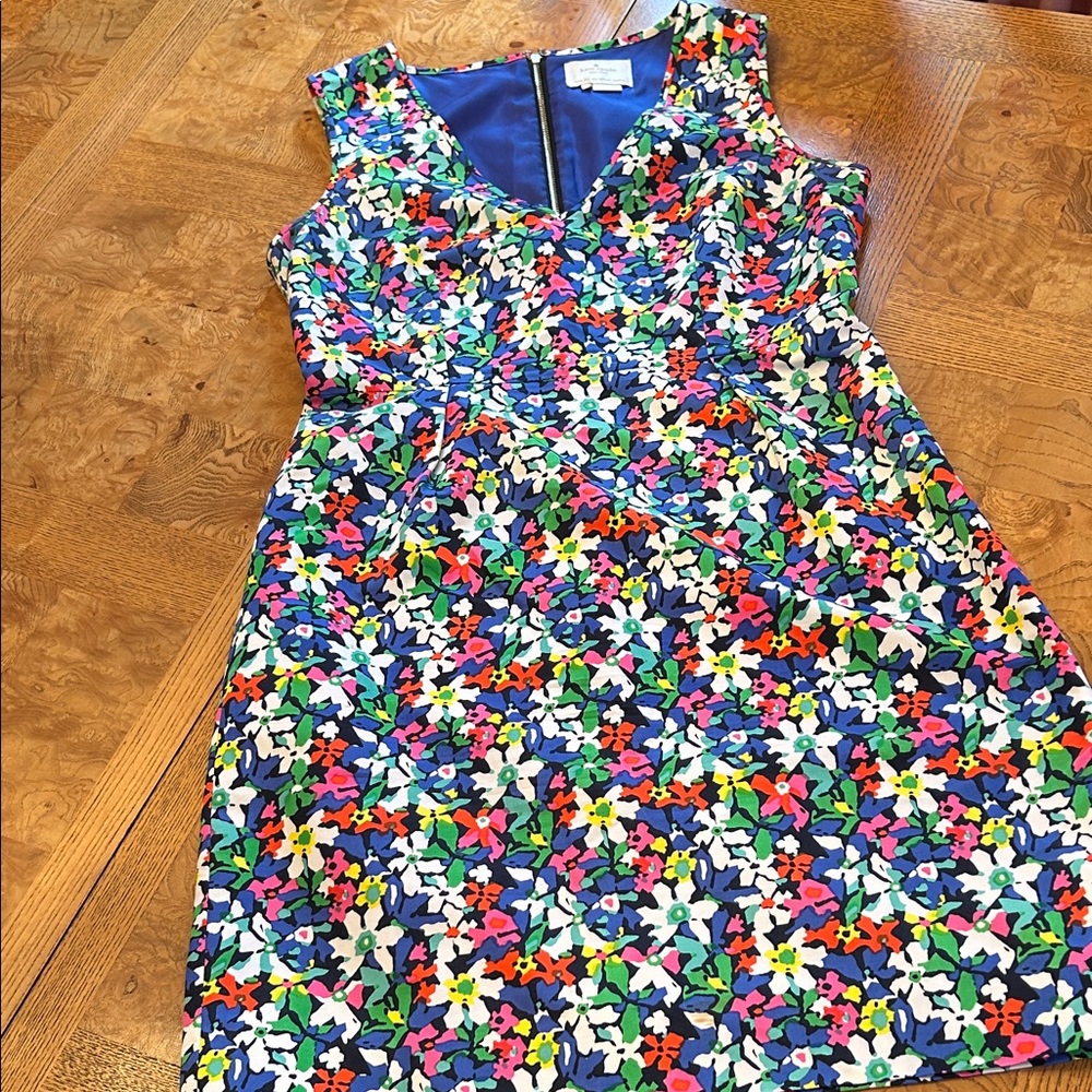 Kate Spade Multicolor Floral Midi Dress